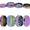 Rainbow Zinc Alloy Herb Grinder 63mm - Image 7