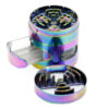 Drawer Type Herb grinder 63mm Rainbow B2B - Image 9