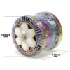 Wholesale Flower Herb grinder Zinc Alloy 63mm - Image 10