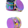 Rainbow Zinc Alloy Herb Grinder 63mm - Image 9