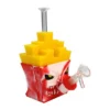 Fried French Fries toy bricks Silicone Bong - Image 2
